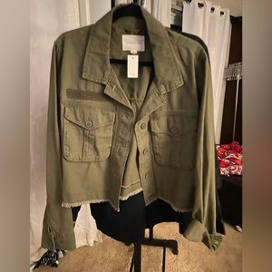 Aeropostale Olive military jacket size xl